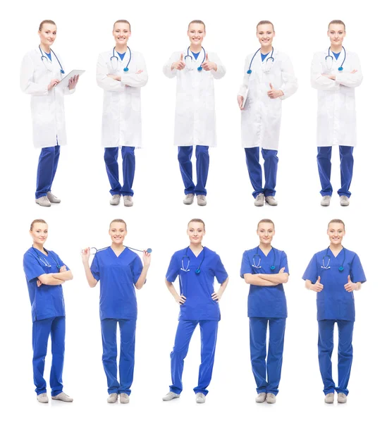 Collection of medical workers — Stock Photo, Image