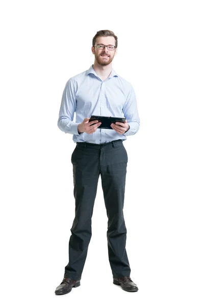 Joven hombre de negocios en ropa formal — Foto de Stock