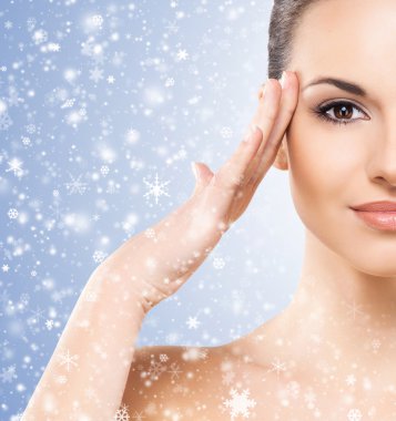 genç ve sağlıklı bir kadın