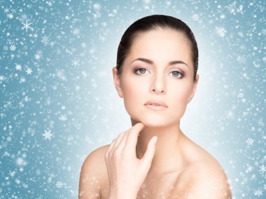 sağlıklı genç kadın