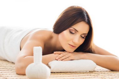 kadın önce masaj Spa