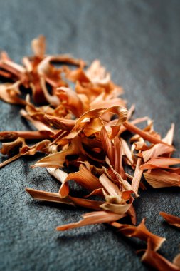 Kurutulmuş Limon otu yığını Close-Up 