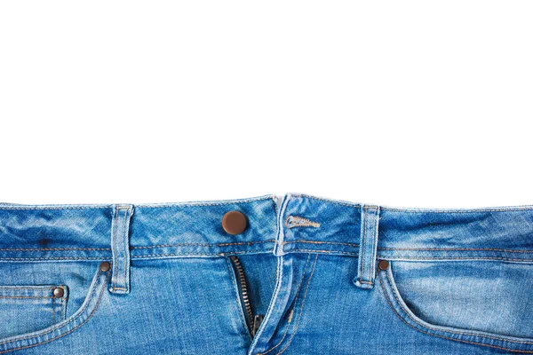 Jeans with Front Pocket Close-Up — Stock Photo, Image