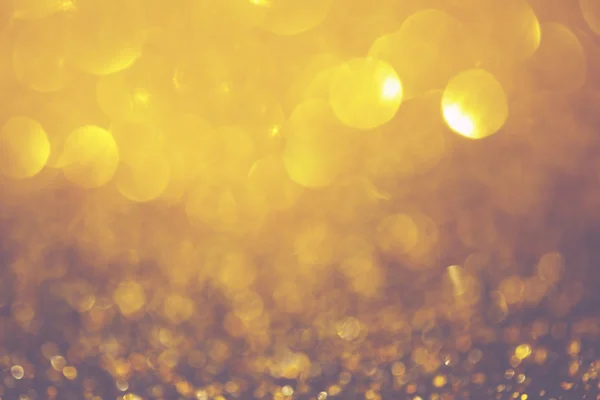 Goldene defokussierte Zersetzung mit Bokeh — Stockfoto