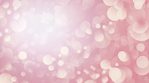 Fundo festivo rosa borrado com luzes bokeh — Fotografia de Stock