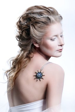 glamour christmas makyaj güzel kız