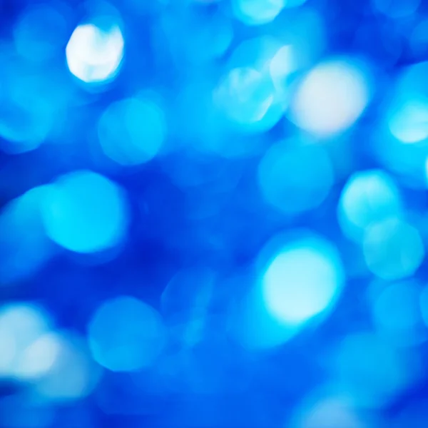 Blau defokussierte Lichter Hintergrund — Stockfoto