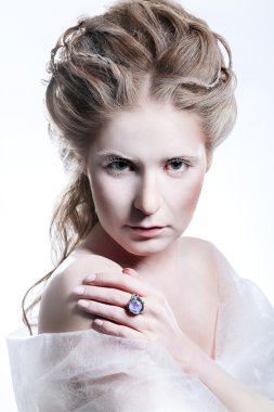 glamour christmas makyaj güzel kız