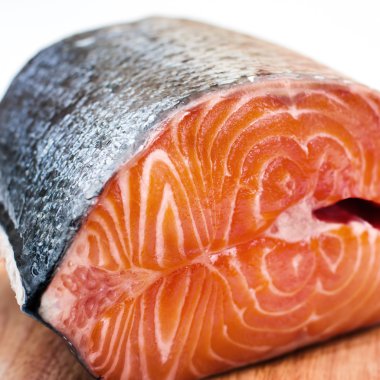 taze somon yakın çekim