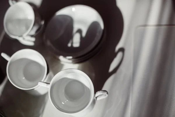 Tableware for tea and coffee — Stock Photo, Image