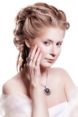 glamour christmas makyaj güzel kız