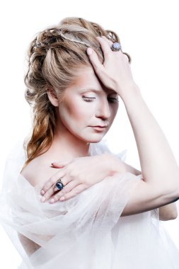 glamour christmas makyaj güzel kız