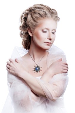 glamour christmas makyaj güzel kız