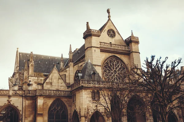 The Church of Saint-Germain l 'Auxerrois, Paris — стоковое фото
