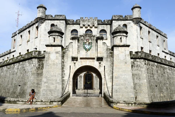 Крепость в Старой Гаване на Кубе — стоковое фото