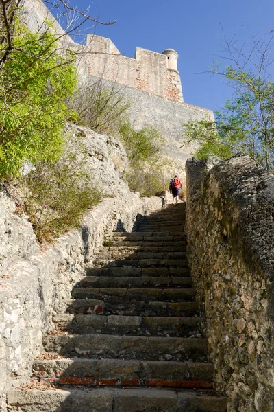 Castillo El Morro en Santiago de Cuba — Foto de Stock