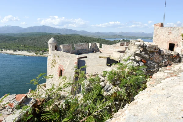 Κάστρο φρούριο El Morro στο Santiago de Cuba — Φωτογραφία Αρχείου