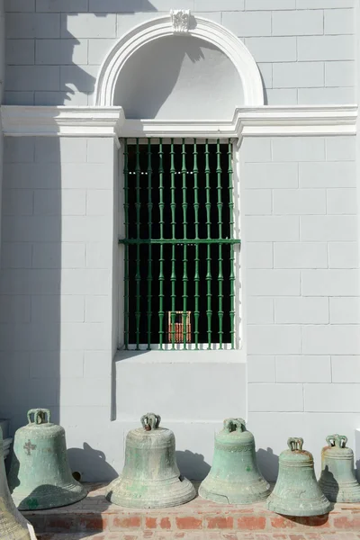 Nuestra 세 뇨 라 데 라 아순시온 대성당의 창 — 스톡 사진