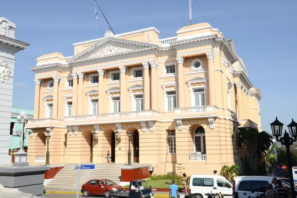 Palacio Provincial antiguo hito de Santiago de Cuba — Foto de Stock