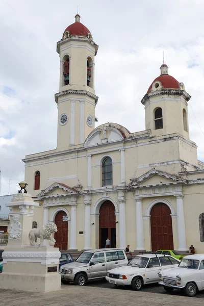 Kathedrale bei cienfuegos auf kuba — Stockfoto