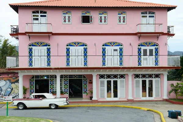 Hotel Las Jazmine v údolí Vinales na Kubě — Stock fotografie