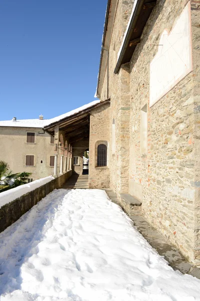 La iglesia de Breganzona cerca de Lugano — Foto de Stock