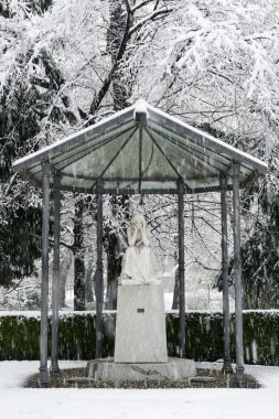 Botanik park Ciani Lugano Merkezi içinde