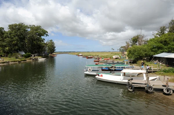 Rivier in Rocha op Urugauy — Stockfoto