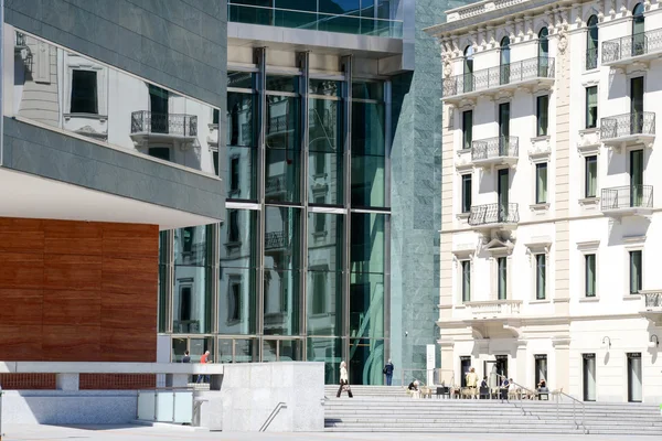 Museo LAC en Lugano, en la parte italiana de Suiza — Foto de Stock