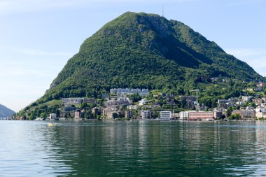 Lugano bay görünümünü