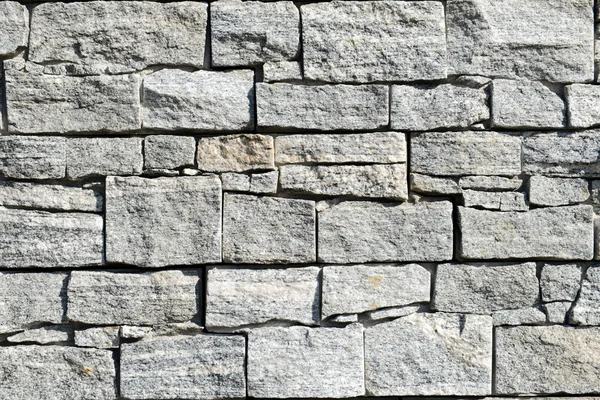 装飾的な茶色灰色のスレート石壁のグレー パターン — ストック写真