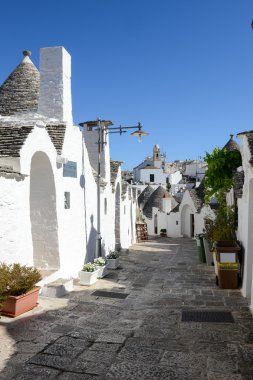 Alberobello kasaba trulli evleriyle