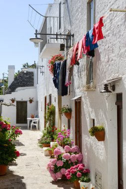 Alberobello kasaba trulli evleriyle