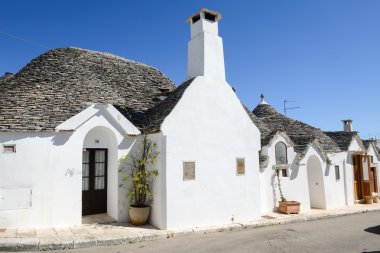 Alberobello kasaba trulli evleriyle
