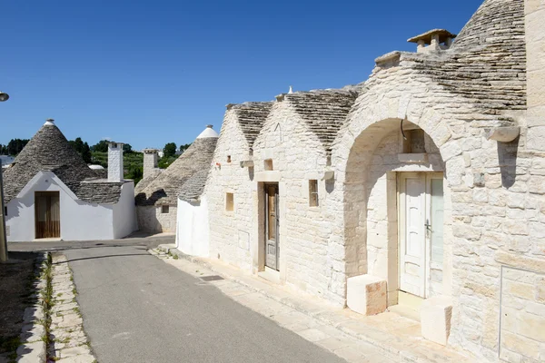 Town of Alberobello with trulli houses — Stock Photo, Image