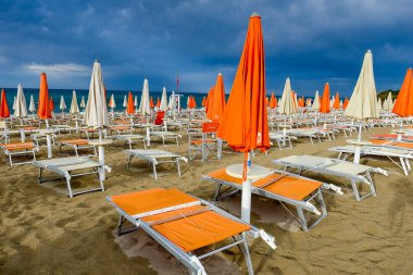 İnsanlar Torre Canne beach