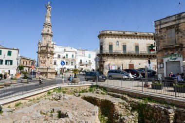 Ostuni Puglia beyaz şehir