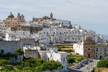 Ostuni Puglia beyaz şehir