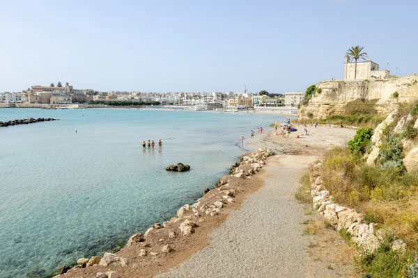 Praia de Otranto cidade — Fotografia de Stock