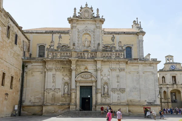 Lecce Pauglia katedral — Stok fotoğraf