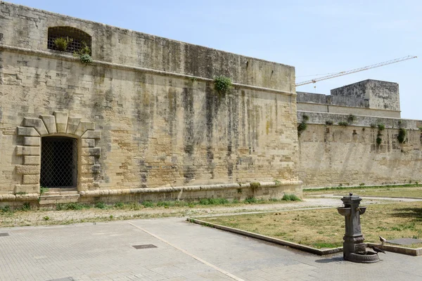 Schloss von Karl V in Lecce — Stockfoto