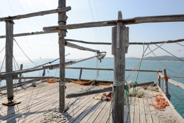 Trabucco Gargano Milli Parkı içinde