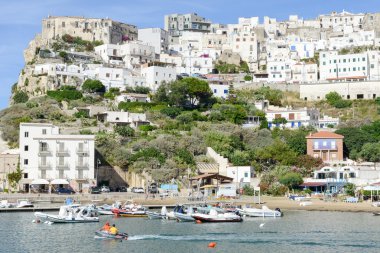 Peschici Köyü Gargano üzerinde