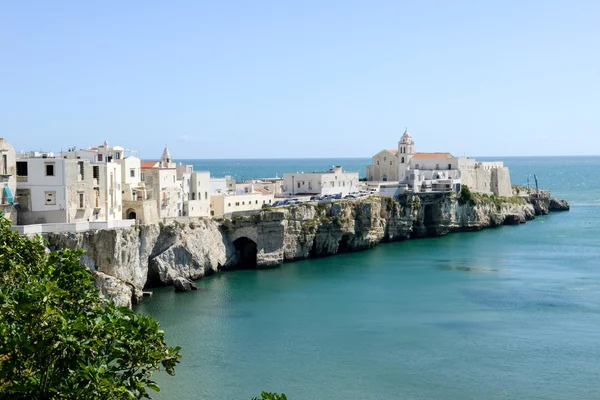 Puglia Vieste görünümü — Stok fotoğraf