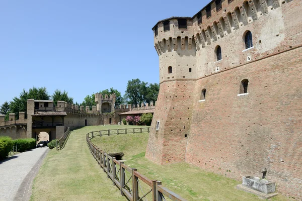 Hrad Gradara na Marche — Stock fotografie