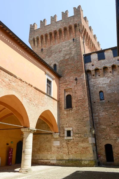 Castello di Gradara sulle Marche — Foto Stock