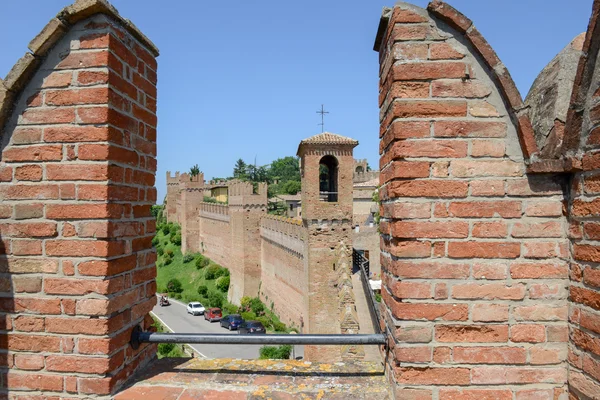 Gradara castle on Marche — Stock Photo, Image