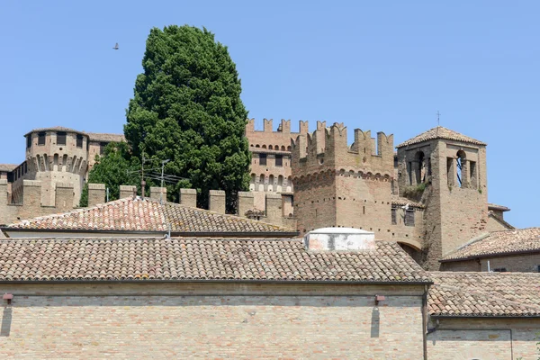 Gradara castle on Marche — Stock Photo, Image