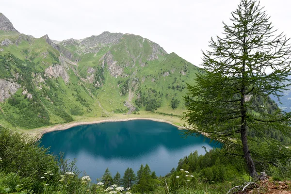 Jezioro Tremorgio w kantonie Ticino — Zdjęcie stockowe