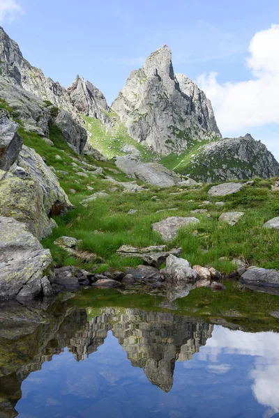 Lake Leit op kanton Ticino — Stockfoto